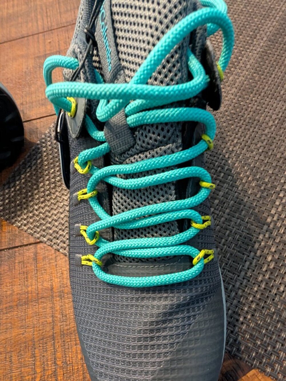 Columbia Womens Trailstorm BL0156-053 Graphite Waterproof Hiking Shoes  11 Wide - Picture 2 of 7